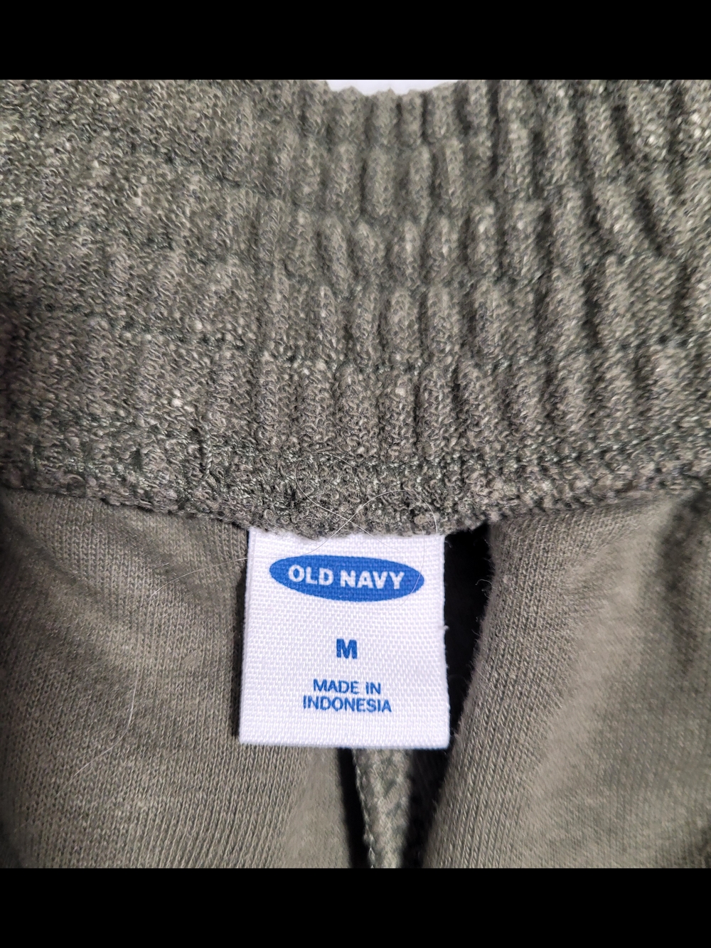 Old Navy Olive Green Athletic Pull-On Shorts - Picture 2 of 3